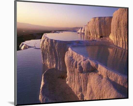 Terraced Thermal Pools, Turkey-Marc Romanelli-Mounted Art Print