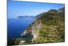 Terraced Vineyards at Corniglia-Mark Sunderland-Mounted Photographic Print