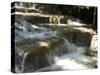 Terraces of Calcite Travertine Forming the Dunn's River Falls, Near Ocho Rios, North Coast, Jamaica-null-Stretched Canvas