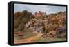 Terraces, Spa Pavilion Gardens, Felixstowe-Alfred Robert Quinton-Framed Stretched Canvas