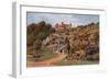 Terraces, Spa Pavilion Gardens, Felixstowe-Alfred Robert Quinton-Framed Giclee Print