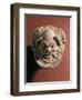 Terracotta Antefix Depicting Satyr, from Gela, Sicily, Italy-null-Framed Giclee Print