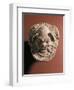 Terracotta Antefix Depicting Satyr, from Gela, Sicily, Italy-null-Framed Giclee Print