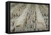 Terracotta Army, Guarded the First Emperor of China, Qin Shi Huangdi's Tomb-Jean-Pierre De Mann-Framed Stretched Canvas