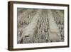 Terracotta Army, Guarded the First Emperor of China, Qin Shi Huangdi's Tomb-Jean-Pierre De Mann-Framed Photographic Print