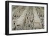 Terracotta Army, Guarded the First Emperor of China, Qin Shi Huangdi's Tomb-Jean-Pierre De Mann-Framed Photographic Print