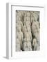 Terracotta Army, Guarded the First Emperor of China, Qin Shi Huangdi's Tomb-Jean-Pierre De Mann-Framed Photographic Print