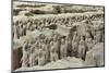 Terracotta Army, Guarded the First Emperor of China, Qin Shi Huangdi's Tomb-Jean-Pierre De Mann-Mounted Photographic Print