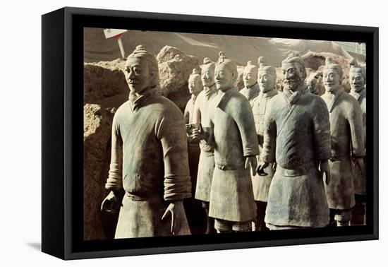 Terracotta Army, Qin Dynasty, 210 BC, Warriors-null-Framed Stretched Canvas