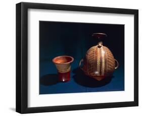 Terracotta Aryballos, Inca Civilization, Peru-null-Framed Giclee Print