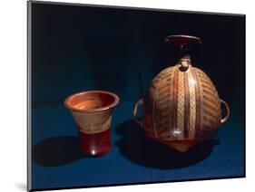 Terracotta Aryballos, Inca Civilization, Peru-null-Mounted Giclee Print