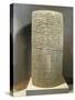 Terracotta Cylinder with the Triumphal Anthem of King Gudea-null-Stretched Canvas