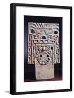 Terracotta Depicting the Rain God Tlaloc, Artifact Originating from Teotihuacan-null-Framed Giclee Print