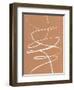 Terracotta Drift II-Annie Warren-Framed Art Print