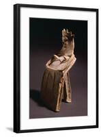 Terracotta Female Figure from Boeotia-null-Framed Giclee Print