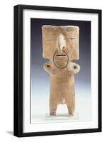 Terracotta Female Figurine Originating from Quimbaya-null-Framed Giclee Print