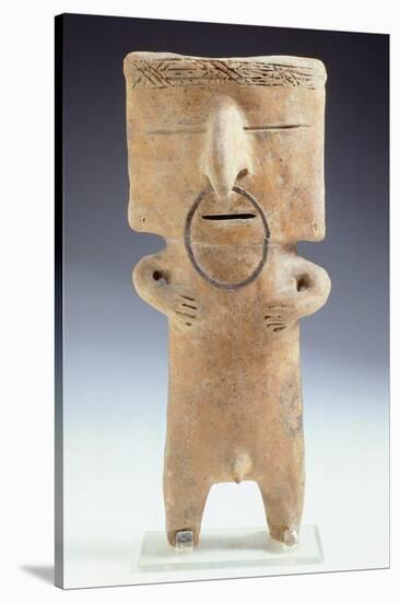 Terracotta Female Figurine Originating from Quimbaya-null-Stretched Canvas