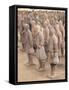 Terracotta Figures from 2000 Year Old Army of Terracotta Warriors, Xian, Shaanxi Province, China-Gavin Hellier-Framed Stretched Canvas