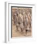Terracotta Figures from 2000 Year Old Army of Terracotta Warriors, Xian, Shaanxi Province, China-Gavin Hellier-Framed Photographic Print