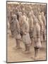 Terracotta Figures from 2000 Year Old Army of Terracotta Warriors, Xian, Shaanxi Province, China-Gavin Hellier-Mounted Photographic Print