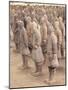 Terracotta Figures from 2000 Year Old Army of Terracotta Warriors, Xian, Shaanxi Province, China-Gavin Hellier-Mounted Photographic Print