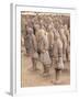 Terracotta Figures from 2000 Year Old Army of Terracotta Warriors, Xian, Shaanxi Province, China-Gavin Hellier-Framed Photographic Print