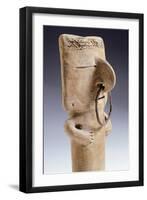 Terracotta Figurines Originating from Colombia. Detail of the Upper Part-null-Framed Giclee Print