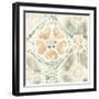 Terracotta Garden Tile III-June Vess-Framed Art Print