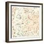 Terracotta Garden Tile IV-June Vess-Framed Art Print