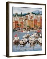 Terracotta Harbor-Furtesen-Framed Art Print