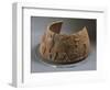 Terracotta Omphalos, from Second Palace of Murlo, Tuscany Region, Italy-null-Framed Giclee Print