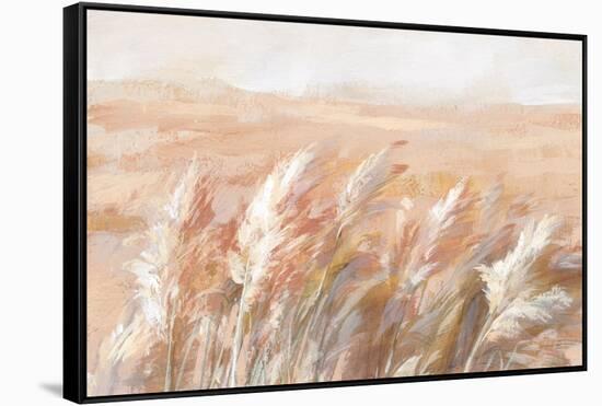 Terracotta Prairie Grasses-Danhui Nai-Framed Stretched Canvas