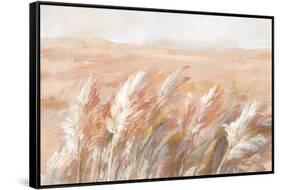 Terracotta Prairie Grasses-Danhui Nai-Framed Stretched Canvas