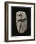 Terracotta Relief Depicting Musician Artefact from Larsa, Iraq-null-Framed Giclee Print