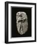 Terracotta Relief Depicting Musician Artefact from Larsa, Iraq-null-Framed Giclee Print