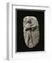 Terracotta Relief Depicting Musician Artefact from Larsa, Iraq-null-Framed Giclee Print