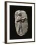 Terracotta Relief Depicting Musician Artefact from Larsa, Iraq-null-Framed Giclee Print