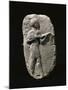 Terracotta Relief Depicting Musician Artefact from Larsa, Iraq-null-Mounted Giclee Print