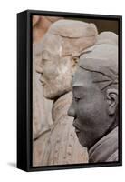 Terracotta Soldiers at Qin Shi Huangdi Tomb-null-Framed Stretched Canvas