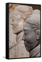 Terracotta Soldiers at Qin Shi Huangdi Tomb-null-Framed Stretched Canvas