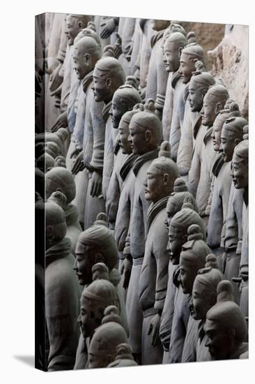 Terracotta Soldiers at Qin Shi Huangdi Tomb-null-Stretched Canvas