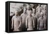 Terracotta Soldiers at Qin Shi Huangdi Tomb-null-Framed Stretched Canvas