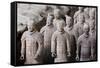 Terracotta Soldiers at Qin Shi Huangdi Tomb-null-Framed Stretched Canvas