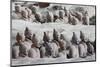 Terracotta Soldiers at Qin Shi Huangdi Tomb-null-Mounted Photographic Print