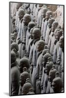 Terracotta Soldiers at Qin Shi Huangdi Tomb-null-Mounted Photographic Print