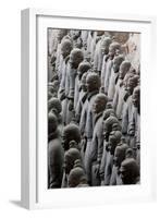 Terracotta Soldiers at Qin Shi Huangdi Tomb-null-Framed Photographic Print