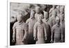 Terracotta Soldiers at Qin Shi Huangdi Tomb-null-Framed Photographic Print