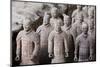 Terracotta Soldiers at Qin Shi Huangdi Tomb-null-Mounted Photographic Print
