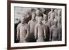 Terracotta Soldiers at Qin Shi Huangdi Tomb-null-Framed Photographic Print