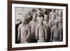 Terracotta Soldiers at Qin Shi Huangdi Tomb-null-Framed Photographic Print